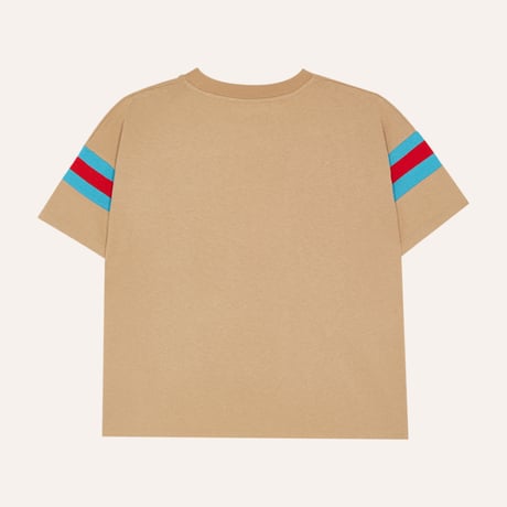 Tシャツ Bicolor Bands Camel Tshirt(3Y,4Y,5/6Y)/The Campamento(カンパメント)