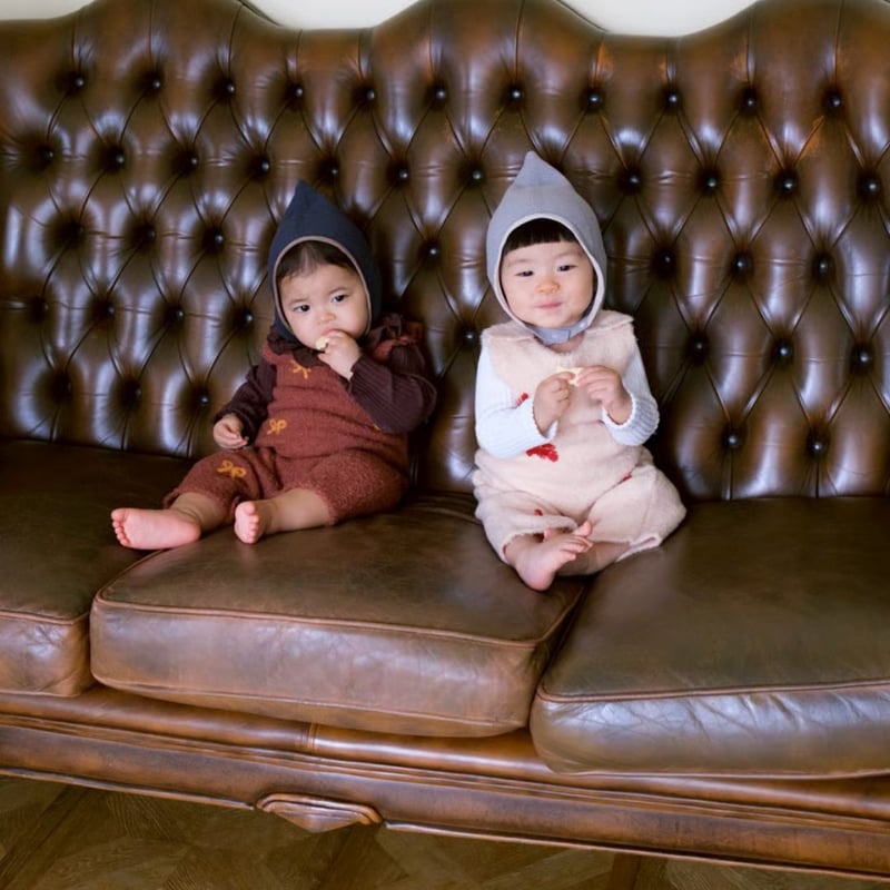 buoy buoy ドット柄 ジャンプスーツ ロングジャンプスーツ