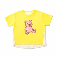 テディベアTシャツ イエロー/amiamie(アミアミ)