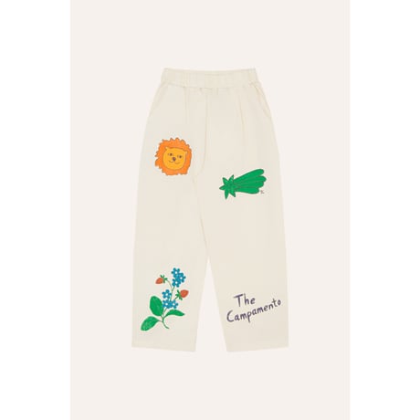 パンツ Drawings Ecru Trousers(3Y,4Y,5/6Y)/The Campamento(カンパメント)
