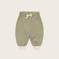 スウェットパンツ Fern Stripes Sweatpants(17FSTP)/organiczoo(ｵｰｶﾞﾆｯｸｽﾞｰ)