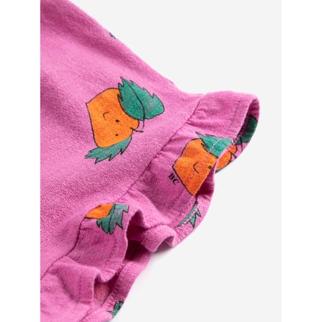 ショートパンツ Tangerine all over ruffled shorts(2-3Y/4-5Y/6-7Y)/ bobochoses(ボボショーズ)