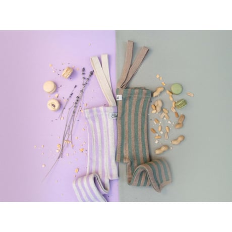 Footless Collection Matcha x Peanut Striped/SILLY Silas(シリーサイラス)