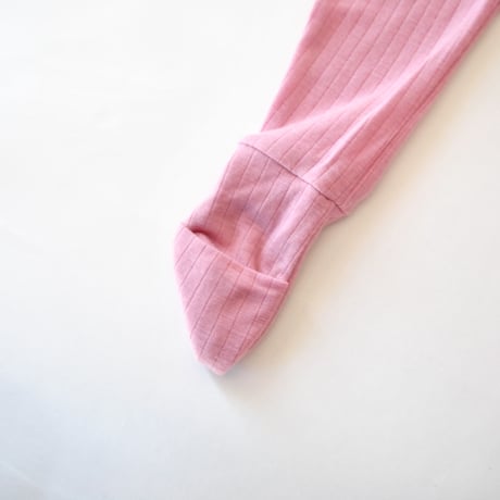 カバーオール MERINO WOOL(Jumpsuit 2in 1 foot) Rose 26AW/joha(ﾖﾊ)