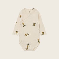 ボディウェア Olive Garden Wrap Bodysuit(WOBO) /organiczoo(ｵｰｶﾞﾆｯｸｽﾞｰ)