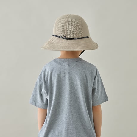double russell mesh jethat 【sand】[MA75-1956a]/ moun.ten(マウンテン)