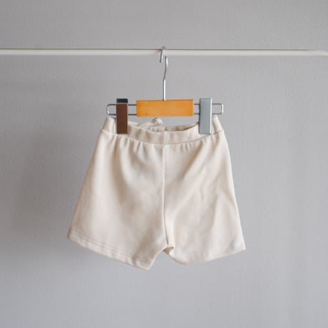 短パン (Shorts ORGANIC COTTON) Ivory 2026ss /joha(ﾖﾊ )