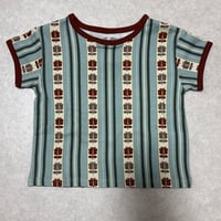 レトロストライプTシャツ[pal0440] サックス/ &pal(アンドパル)