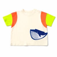 クジラポケットTシャツ オフホワイト/amiamie(アミアミ)