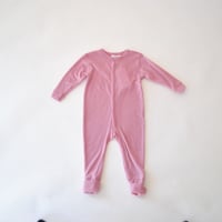 カバーオール MERINO WOOL(Jumpsuit 2in 1 foot) Rose 26AW/joha(ﾖﾊ)