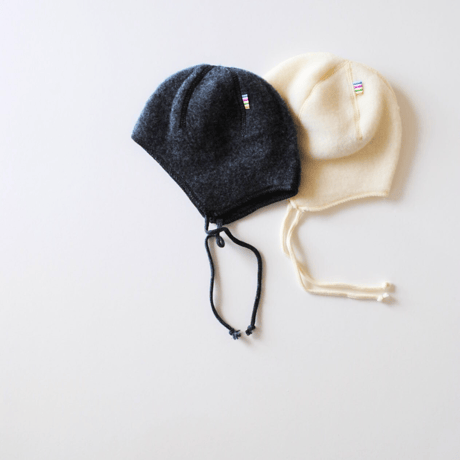 帽子(Helmet MERINO WOOL) Ivory 26AW/joha(ﾖﾊ)