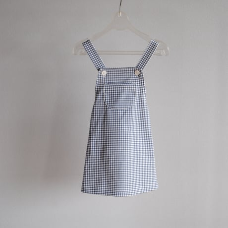 ジャンパースカート(Pinafore dress ORGANIC COTTON) Navy 2026ss /joha(ﾖﾊ )