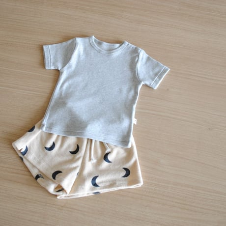 【期間限定 送料無料】半袖Ｔシャツ(オーガニックコットン)2024SS/apibaby(アピーベビー)