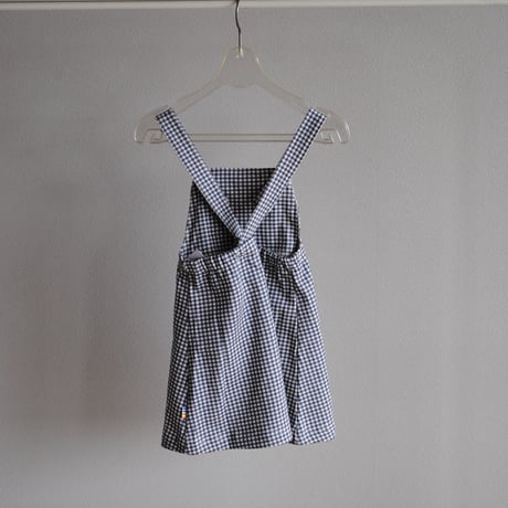 ジャンパースカート(Pinafore dress ORGANIC COTTON) Navy 2026ss /joha(ﾖﾊ )