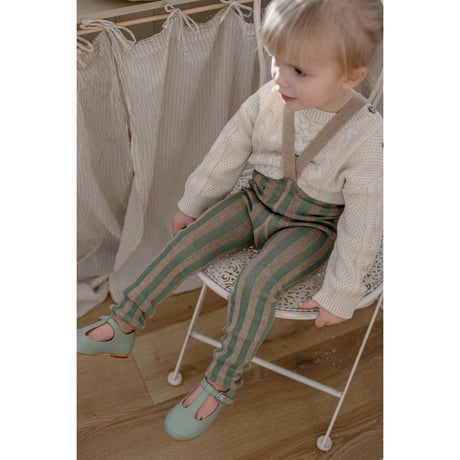 Footless Collection Matcha x Peanut Striped/SILLY Silas(シリーサイラス)