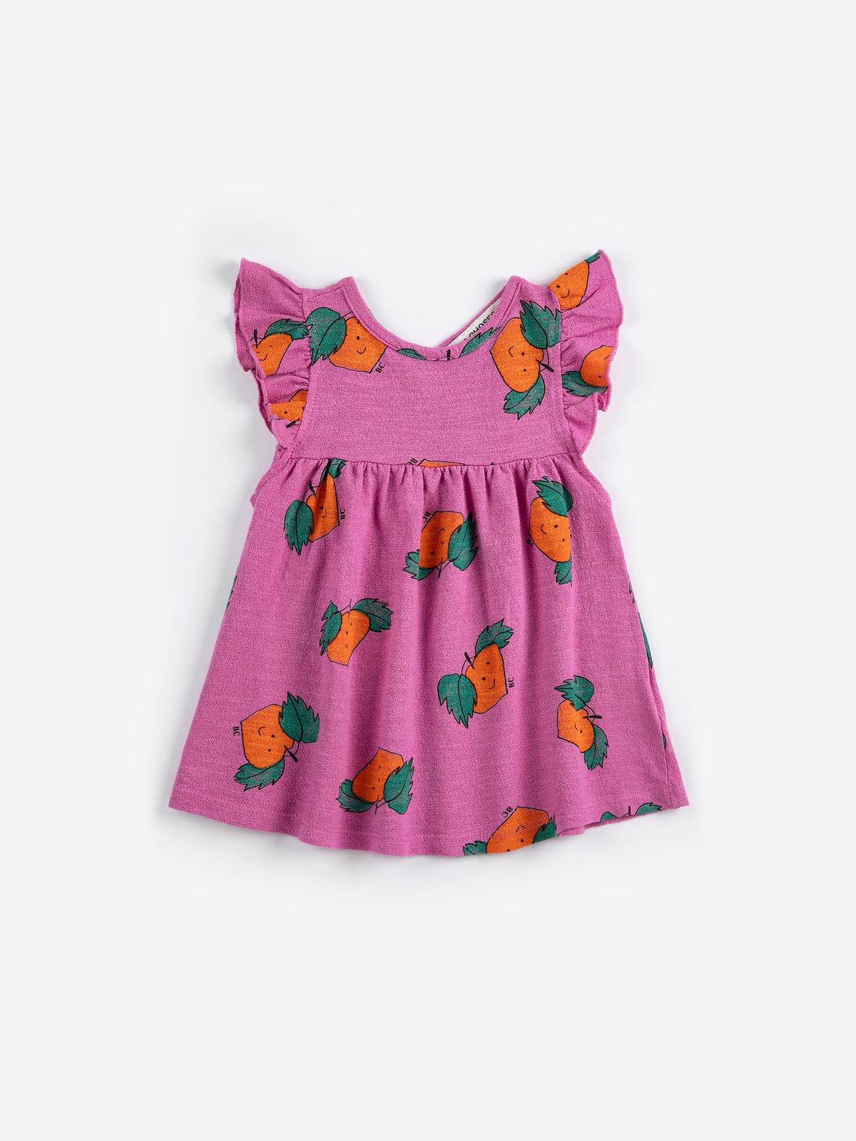ワンピース Tangerine all over ruffled dress(18M/24M)