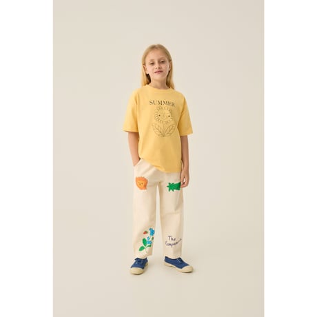 パンツ Drawings Ecru Trousers(3Y,4Y,5/6Y)/The Campamento(カンパメント)