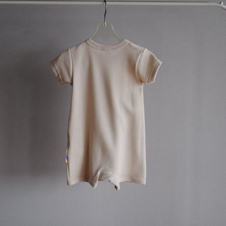 ロンパース(Summer romper ORGANIC COTTON) Ivory 2026ss /joha(ﾖﾊ)