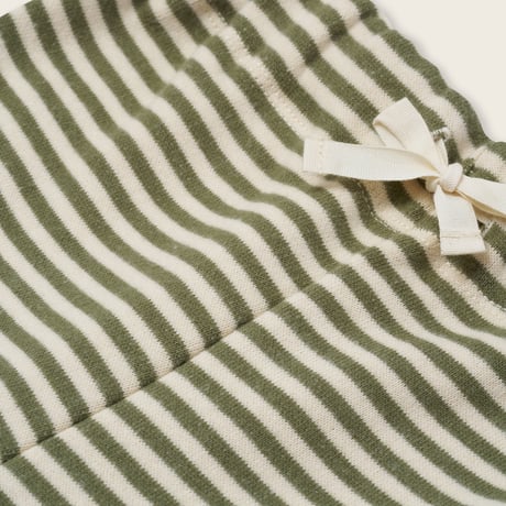 スウェットパンツ Fern Stripes Sweatpants(17FSTP)/organiczoo(ｵｰｶﾞﾆｯｸｽﾞｰ)