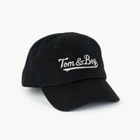 ロゴキャップ ブラック/TOM & BOY(トムアンドボーイ)