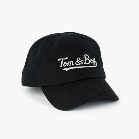ロゴキャップ ブラック/TOM & BOY(トムアンドボーイ)