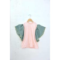 Kaori tops(peach) [KK261102-2]/ KOQUeLiKO(コキュリコ)