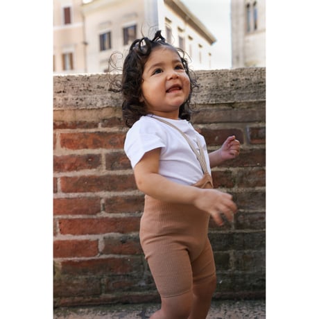 Shorty Tights Collection Light Brown Striped /SILLY Silas(シリーサイラス)