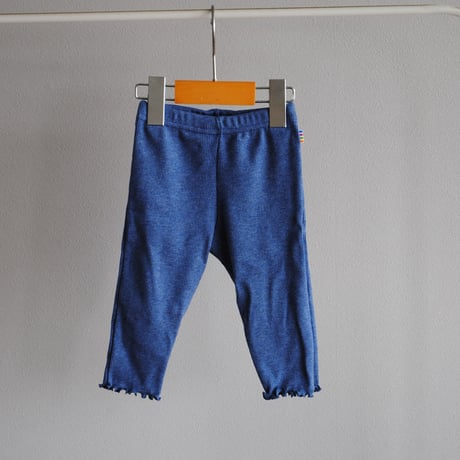 レギンス (Leggings ORGANIC COTTON) Blue 2026ss /joha(ﾖﾊ )