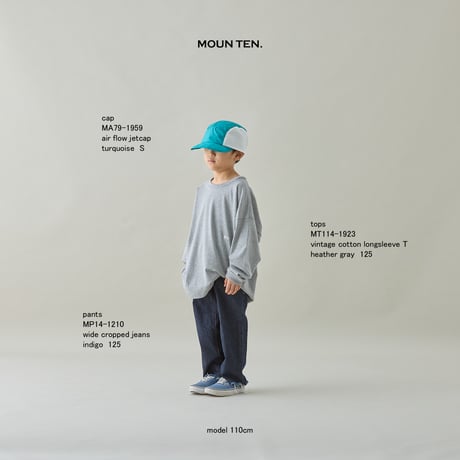 airflow jetcap 【turquoise】[MA79-1959a]/ moun.ten(マウンテン)