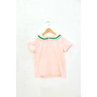 Marine T-shirts(peach) [KK261101-2]/ KOQUeLiKO(コキュリコ)