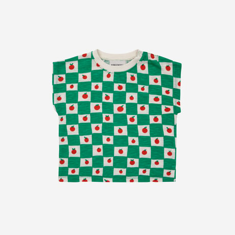 Tシャツ Baby Tomato all over T-shirt(18M/24M)　/ bobochoses(ボボショーズ)
