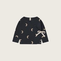 トップス Charcoal Midnight Kimono /organiczoo(ｵｰｶﾞﾆｯｸｽﾞｰ)