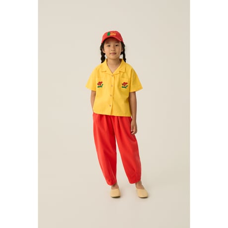 パンツ Red Washed Trousers(3Y,4Y,5/6Y)/The Campamento(カンパメント)