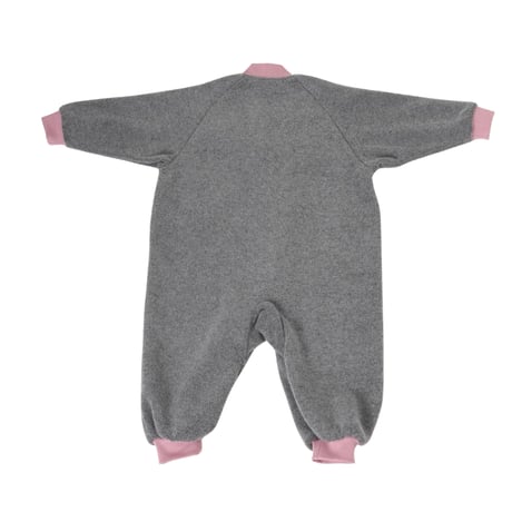 ネブクロ THE NEBUKURO 2025 (モコモコ)グレー×ピンク / apibaby (アピーベビー)