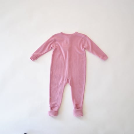 カバーオール MERINO WOOL(Jumpsuit 2in 1 foot) Rose 26AW/joha(ﾖﾊ)