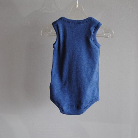 ノースリーブボディ(Body without sleeves ORGANIC COTTON) Blue 2026ss /joha(ﾖﾊ)