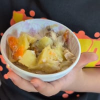 かとさんちごはん（給食試食会）一家族分