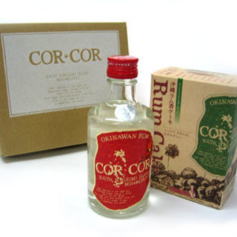 ラム酒ケーキセット・コルコル300ml(赤) | ラム酒販売・CORCOR屋 ラム酒ケーキセット・コルコル300ml(赤) | ラム酒販売・CORCOR屋