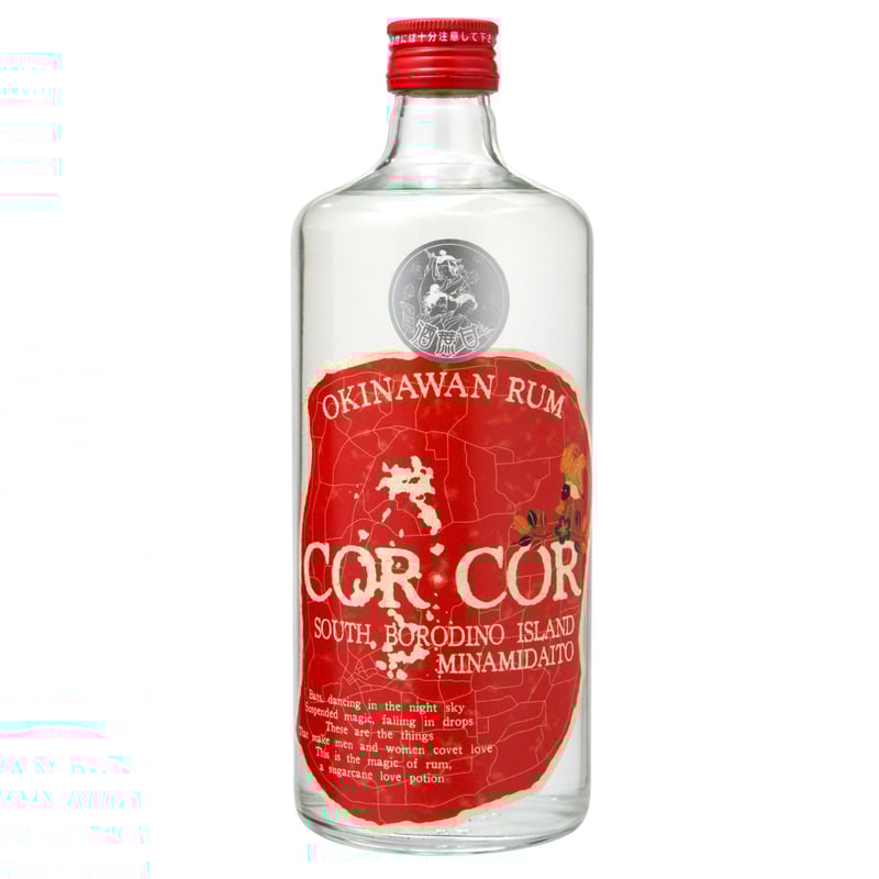 CORCOR ( コルコル )・赤ラベル | ラム酒販売・CORCOR屋