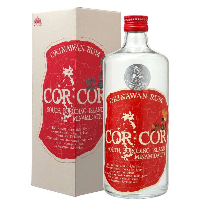 CORCOR ( コルコル )・赤ラベル | ラム酒販売・CORCOR屋