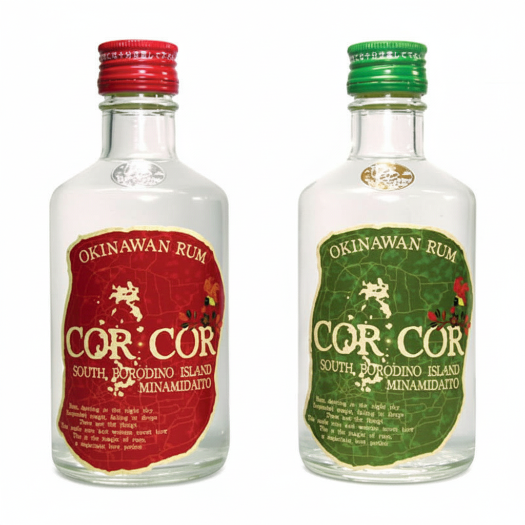 ★新品未開封★ 沖縄産 ラム酒 CORCOR・300mlセット × 4箱 ☆新品未開封☆ 沖縄産 ラム酒 CORCOR・300mlセット × 4箱 グレ