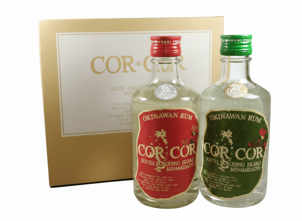 ★新品未開封★ 沖縄産 ラム酒 CORCOR・300mlセット × 2箱 CORCOR・300mlセット（2026年秋頃再販予定） | ラム酒販売・CORCOR屋