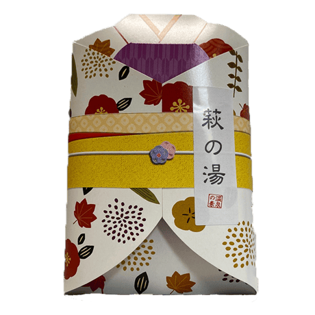 萩の湯 温泉の素 和装パッケージ（３回分）2個【送料無料】