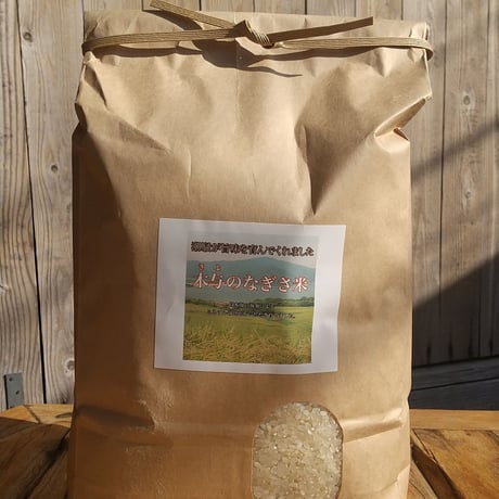 販売開始【2024年（令和6年）産】　木与のなぎさ米　きぬむすめ　30Kg 　ご注文後に精米し、鮮度の高いお米を配送 します。