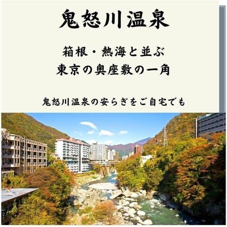 【医薬部外品】入浴剤 ギフト 温泉の素「鬼怒川（きぬがわ）温泉 鬼祭り」