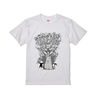 「UTENA821」Tシャツ（ホワイト）