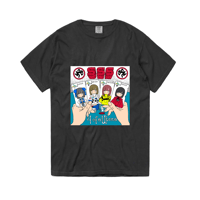 「4 of a Utena」Tシャツ（ブラック）