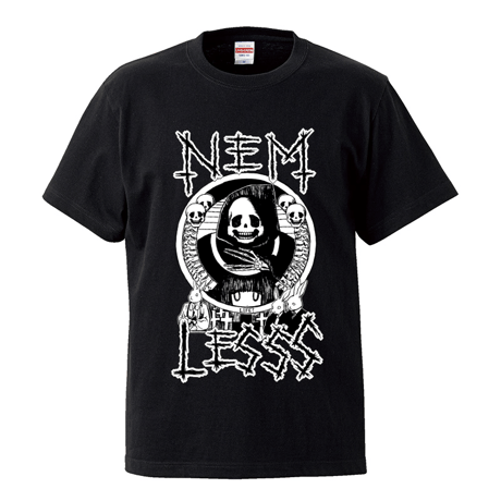 「LIFE?」Tシャツ（ブラック）