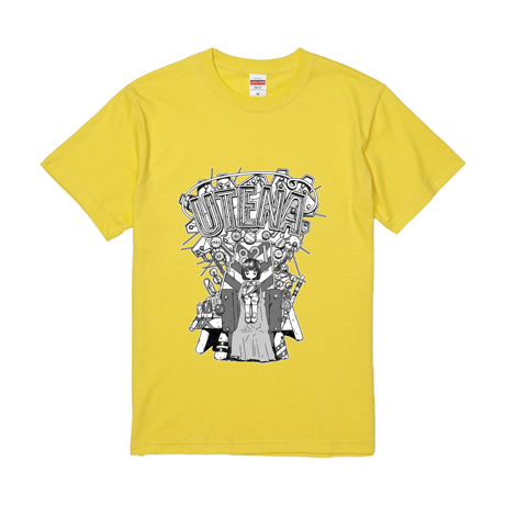 「UTENA821」Tシャツ（イエロー）
