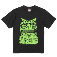 「PARTY HARD」Tシャツ（ブラック）